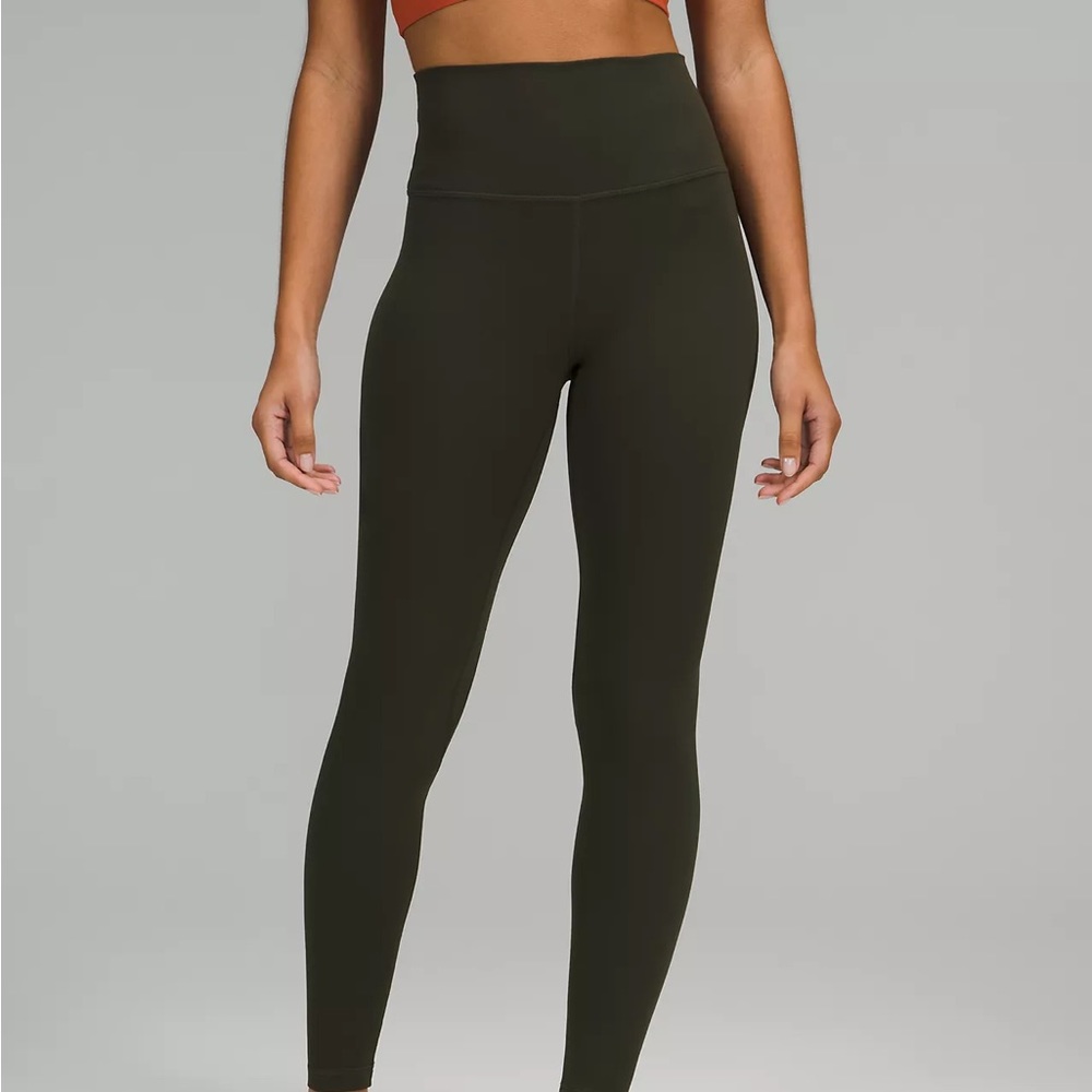 Lululemon Dark Olive Align Leggings